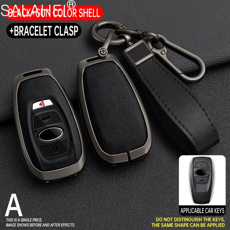 

Car Smart Key Cover Case Bag Shell Holder Fob For Subaru WRX XV Crosstrek Legacy BRZ Forester Impreza STi Outback 2015 - 2019