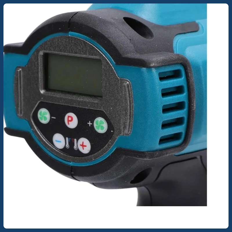 ماكيتا نيو 18 فولت 550 ° مسدس هواء ساخن محمول لاسلكيًا مع شاشة LED، مسدس حراري للتحكم في درجة الحرارة #6