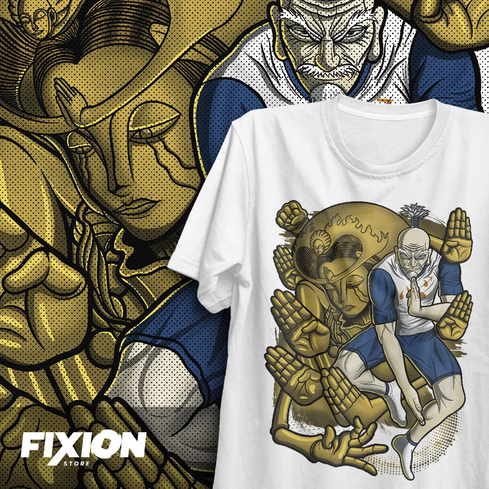 

Аниме футболка Hunter x Hunter - Netero # RA [B] Манга Футболка