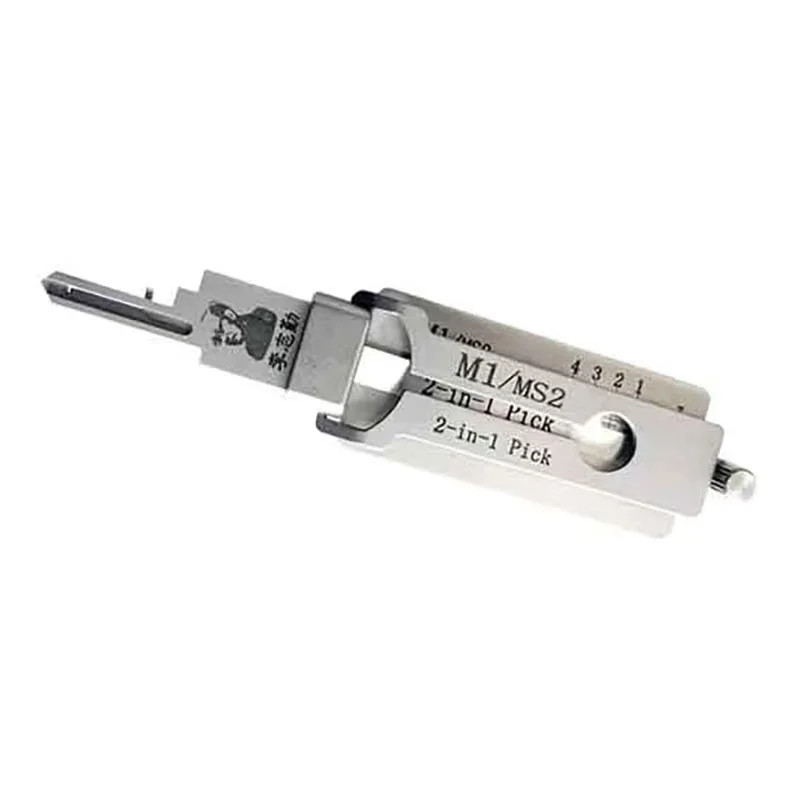 Lishi M1/MS2 2-in-1 Pick & Decoder LOCKSMITH TOOL for Master Padlocks view 2