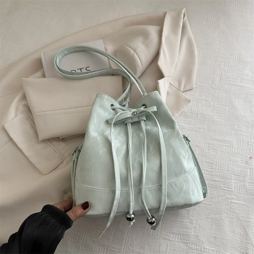 

New Versatile Women's Bucket Bag Small Water Bucket Bag Crossbody Bag Backpack Design Sensation High Quality Trendy Shoulder Bag