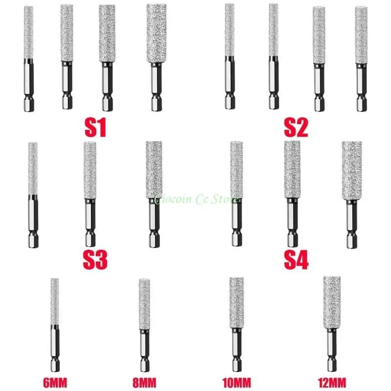 

X90F 6/8/10/12 мм ваккум с мутомины сухой буриль шестнадцатилетний ручка
