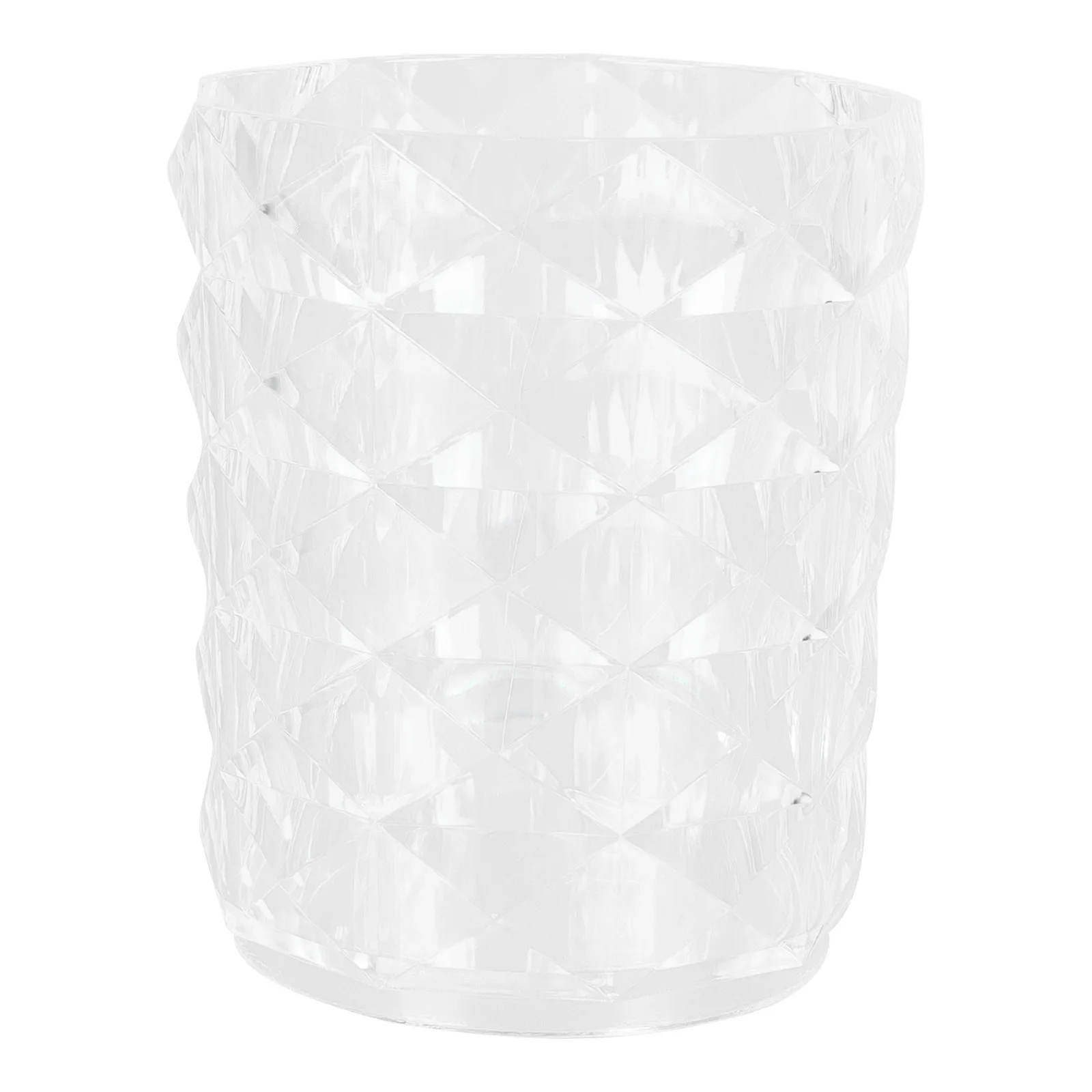 1 قطعة حامل فرشاة Ps واضح منظم ماكياج فعال لتخزين مسحات القطن أحمر الشفاه وبودرة نفخة طويلة الأمد #4