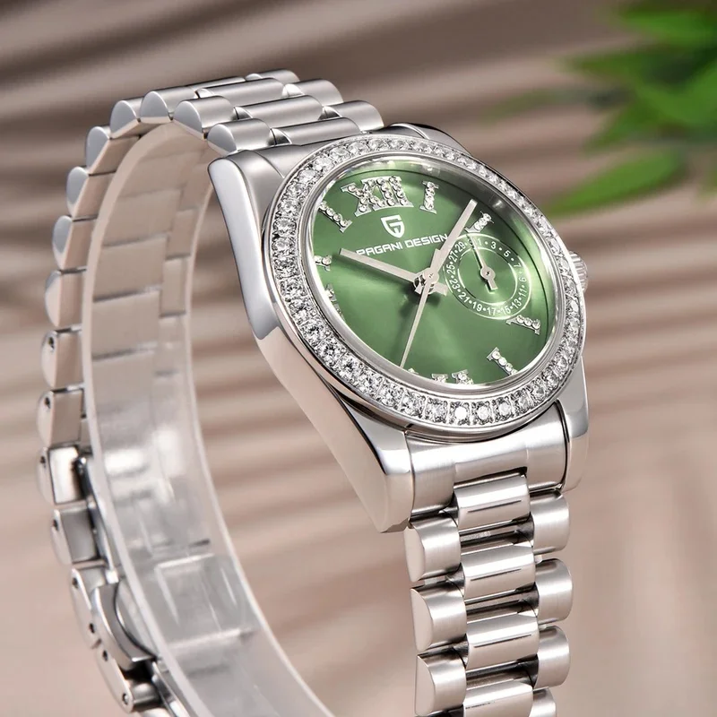 PAGANI DESIGN New Women's Wristwatch Elegant Luxury Quartz Watch For Women Fashion Waterproof Watches Sapphire Mirror Clock view 4