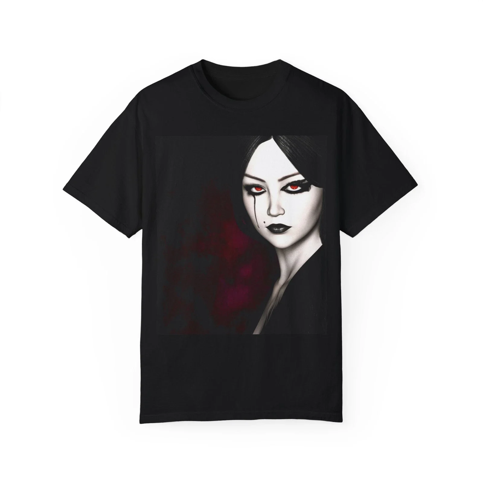 

Dark Witch Graphic Printing Summer Luxury Brand Cotton Men's and Women's T-Shirts Short Sleeves Street Fashion Trend Clothing