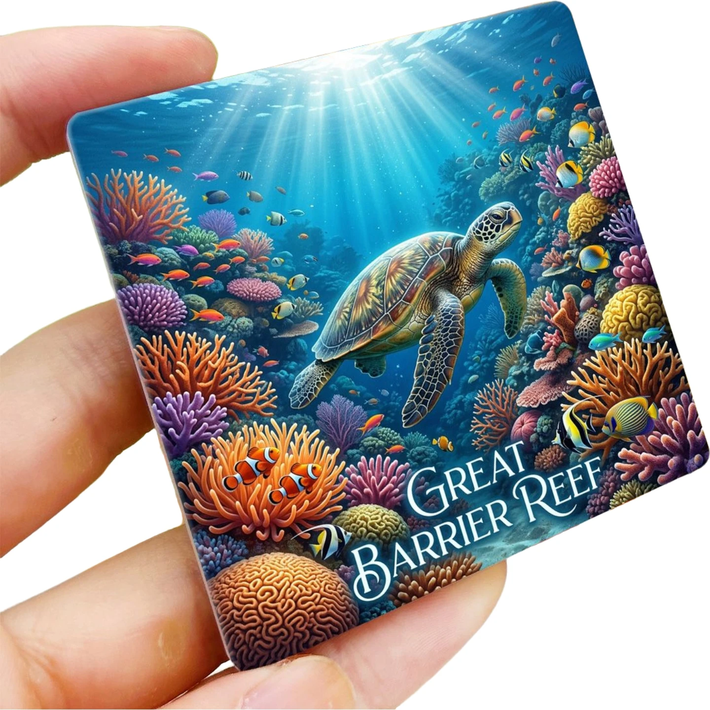 Oceania Great Barrier Reef Ceramic Fridge Magnets Tourist Souvenirs Decoration Articles Handicraft
