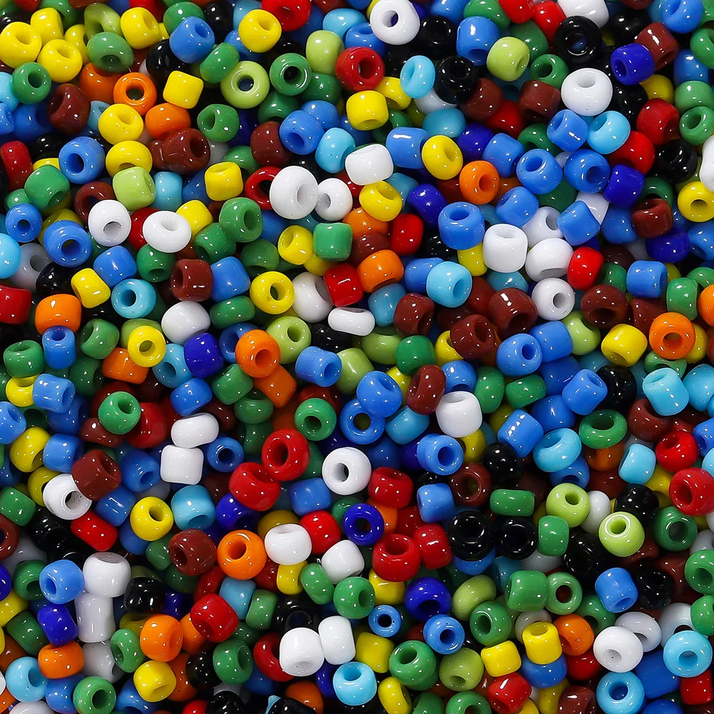 1000pcs/Lot 2mm Glass Seed Beads Round Spacer Bead For DIY Earrings Bracelet Necklace Jewelry Making Accessories Supplies