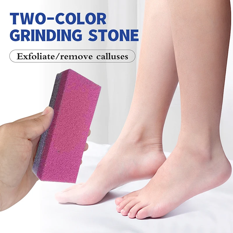 Foot Care Pumice Stone for Feet 2in1 Double Sided Foot Pumice Stone Dead Skin Scrubber for Feet Hands and Body Dead Skin Remover