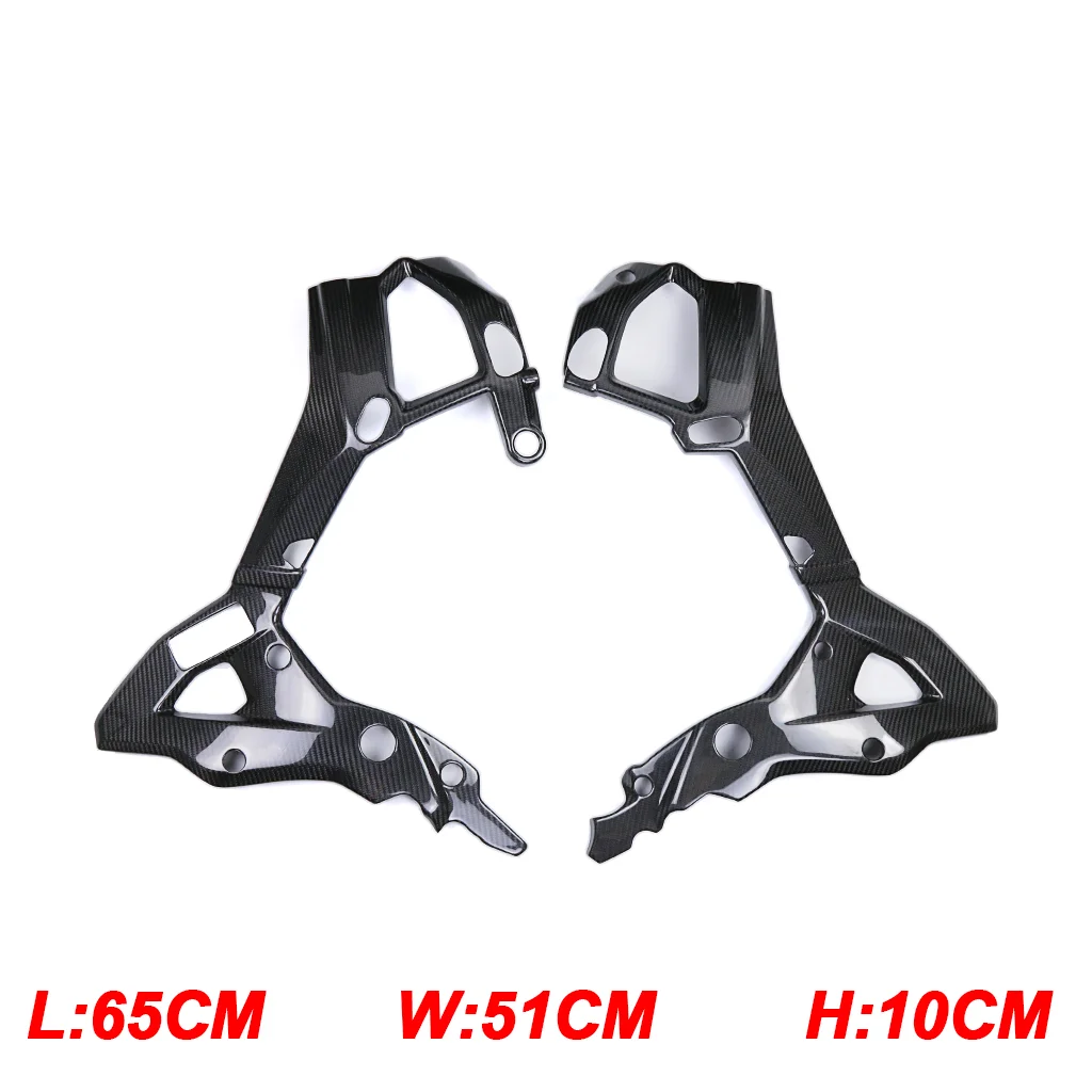 100% koolstofvezel voor BMW S1000XR 2021 2022 2023 Motorfiets modificatie volledige fiets kuip Auto body zijpaneel, voorspatbord 3 K