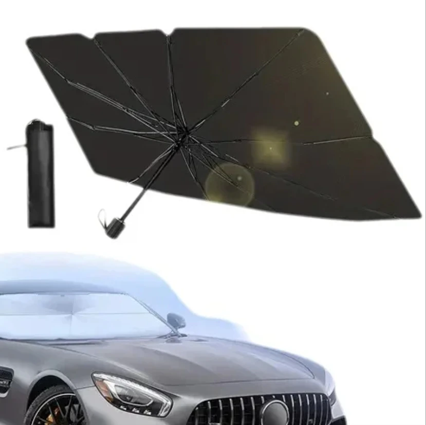 

New Car Sunshade Umbrella Sun Shade Protector Front Parasol Summer Sun Interior Windshield Protection Accessories Auto Shading