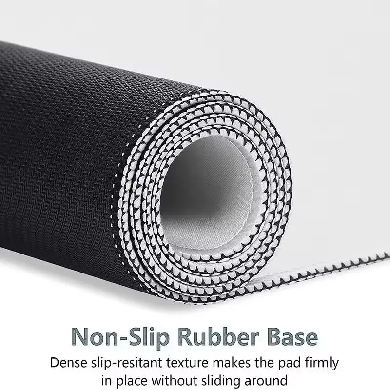 Large mouse pad, office mat, rubber anti-slip mouse pad table mat, PC accessories, desk accessories, universal for all scenarios