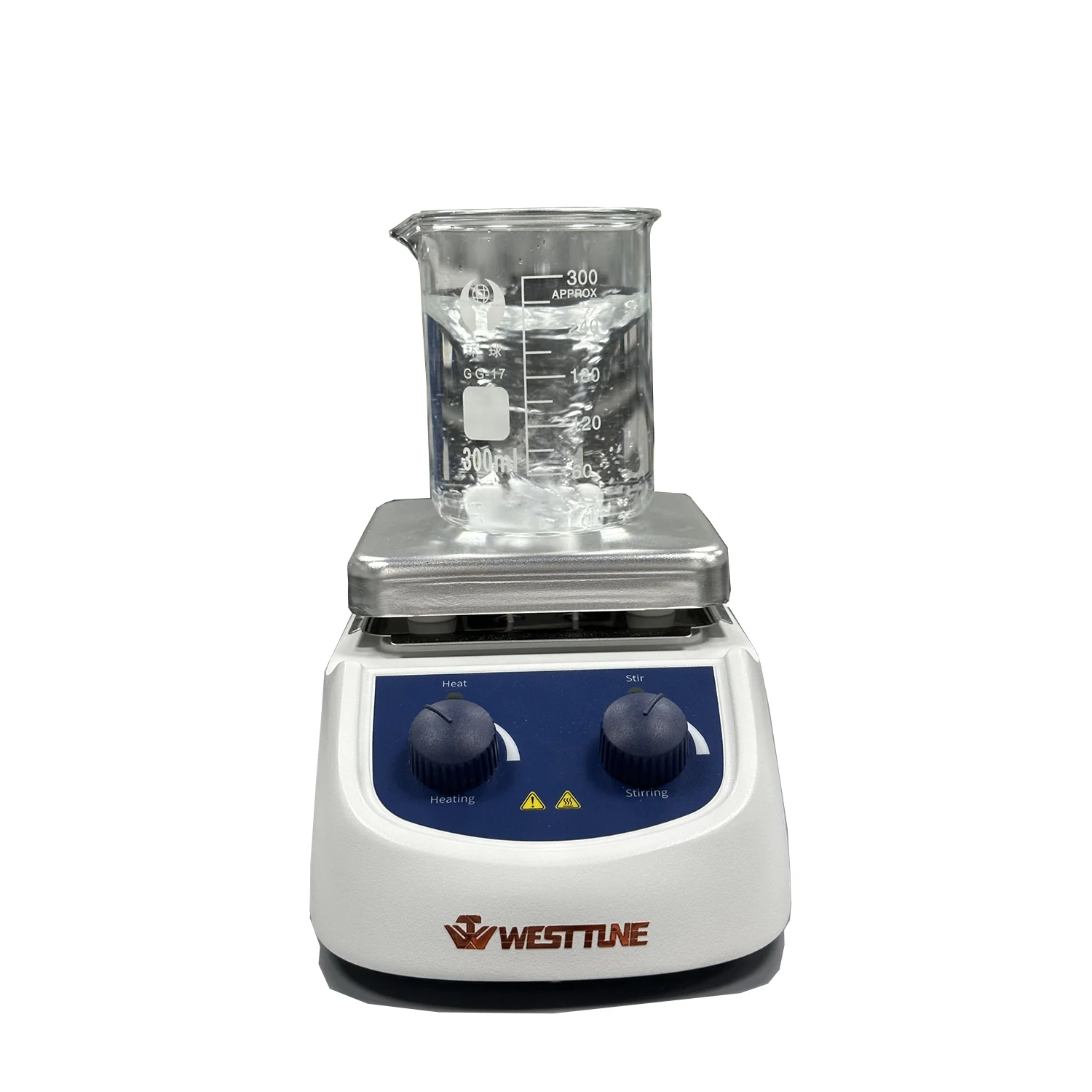 WESTTUNE OEM economico Cina 380C agitatore miscelatore magnetico con piastra riscaldante da laboratorio con buon prezzo
