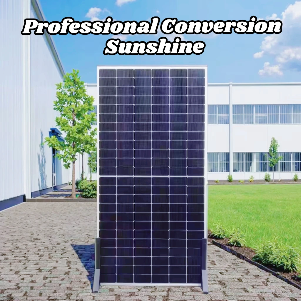 High-Efficiency 550W Monocrystalline Solar Panel for Building Integrated Photovoltaic (BIPV) Applications