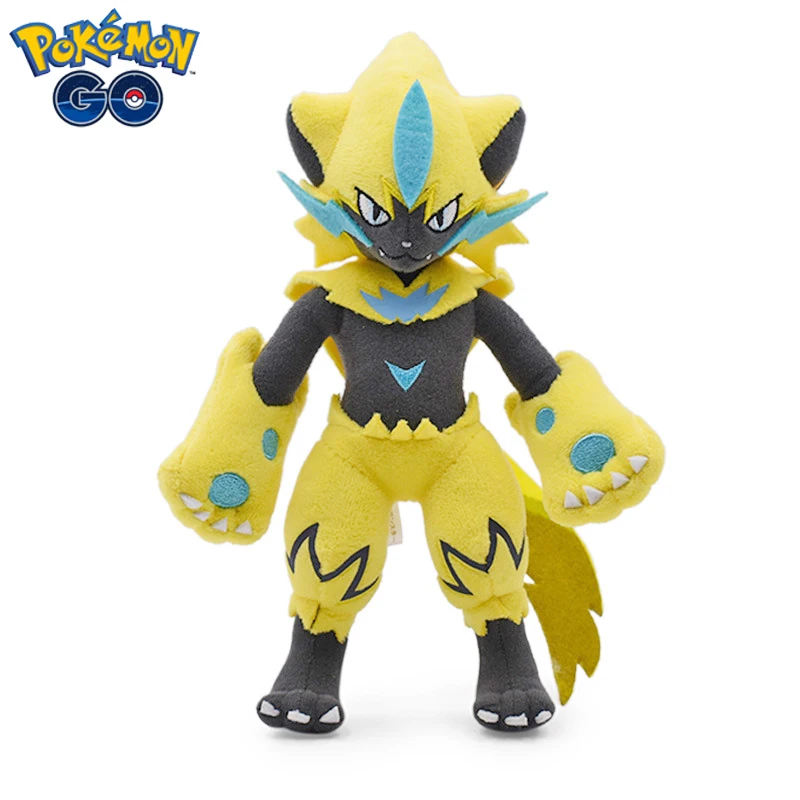 

25cm Pokemon Cartoon Zeraora Doll Cool Anime Zeraora Plush Toys Pokémon Character Zeraora Stuffed Plushie Birthday Gift for Kids