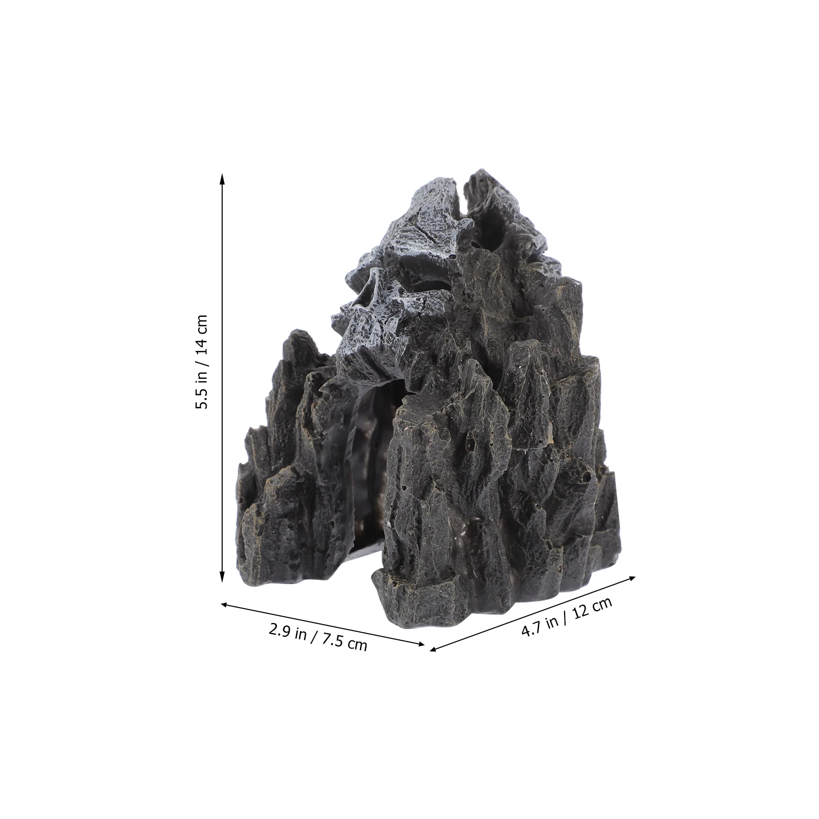 

Decorations Freshwater Aquarium Cave Fish for Tank Caves Decorative Habitat Ornaments Shrimp Hideout