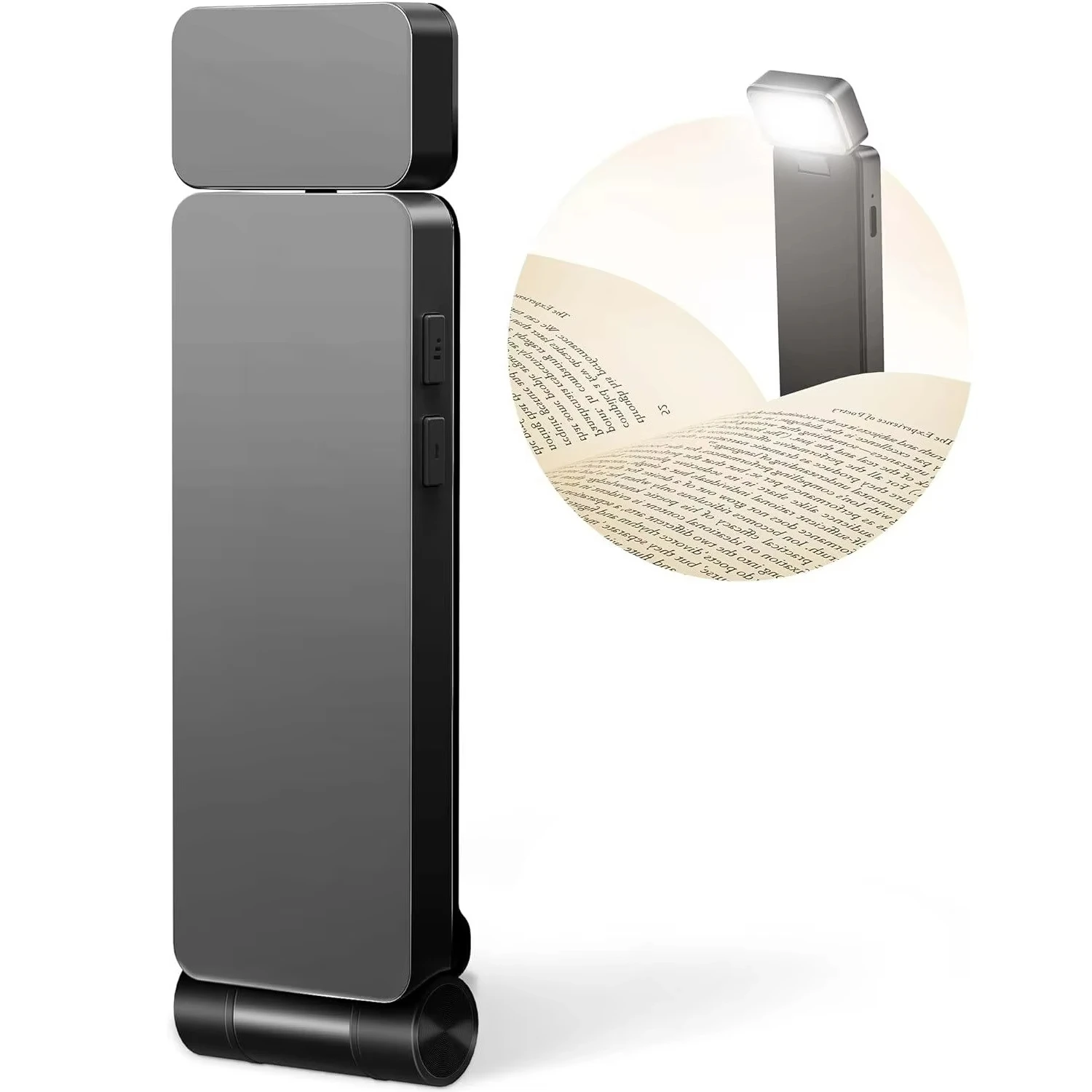 

Mini Book Lamp LED Rechargeable Clip-On Book Light 3 Colors Convenient Bed Reading Night Light Eye-Protection Bookmark Lamp