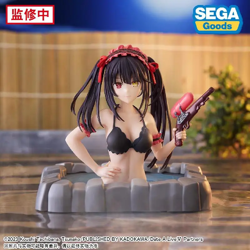 

13cm Genuine SEGA DATE A LIVE Tokisaki Kurumi Hot Spring Park Anime Action Figure Model Toys Gift for Birthday