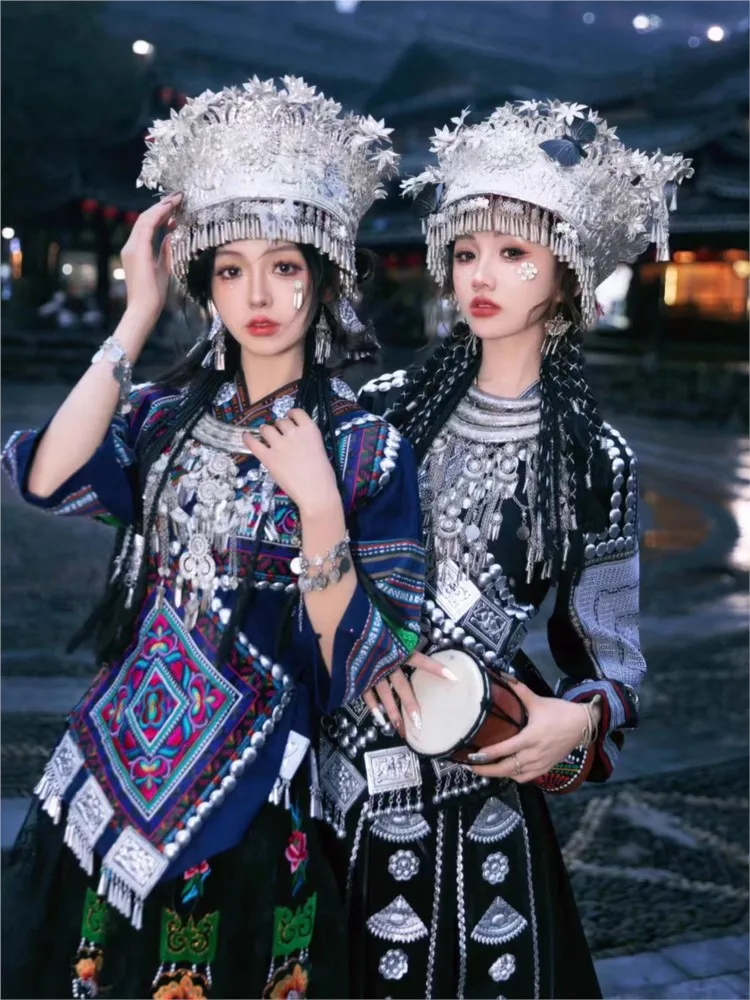 

New Chinese-style exotic toasting wedding dress and travel photography clothing