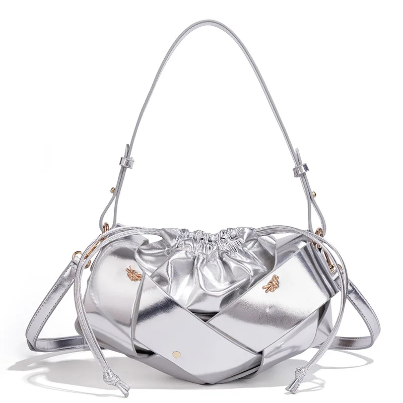 

Minimalist Trendy Parisian Designer Diaper Bags For Women Luxury Leather Large Capacity Elegant Shoulder Bag Classic Commuter