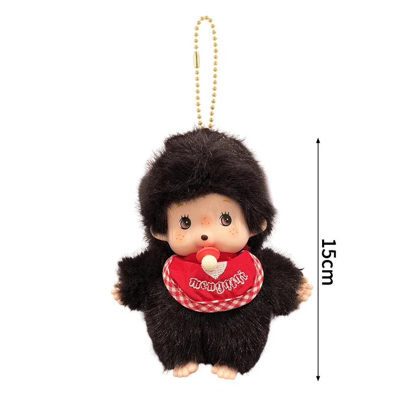 Cartoon Monchhichi Keychain Doll Bag Display Pendant Monkiki