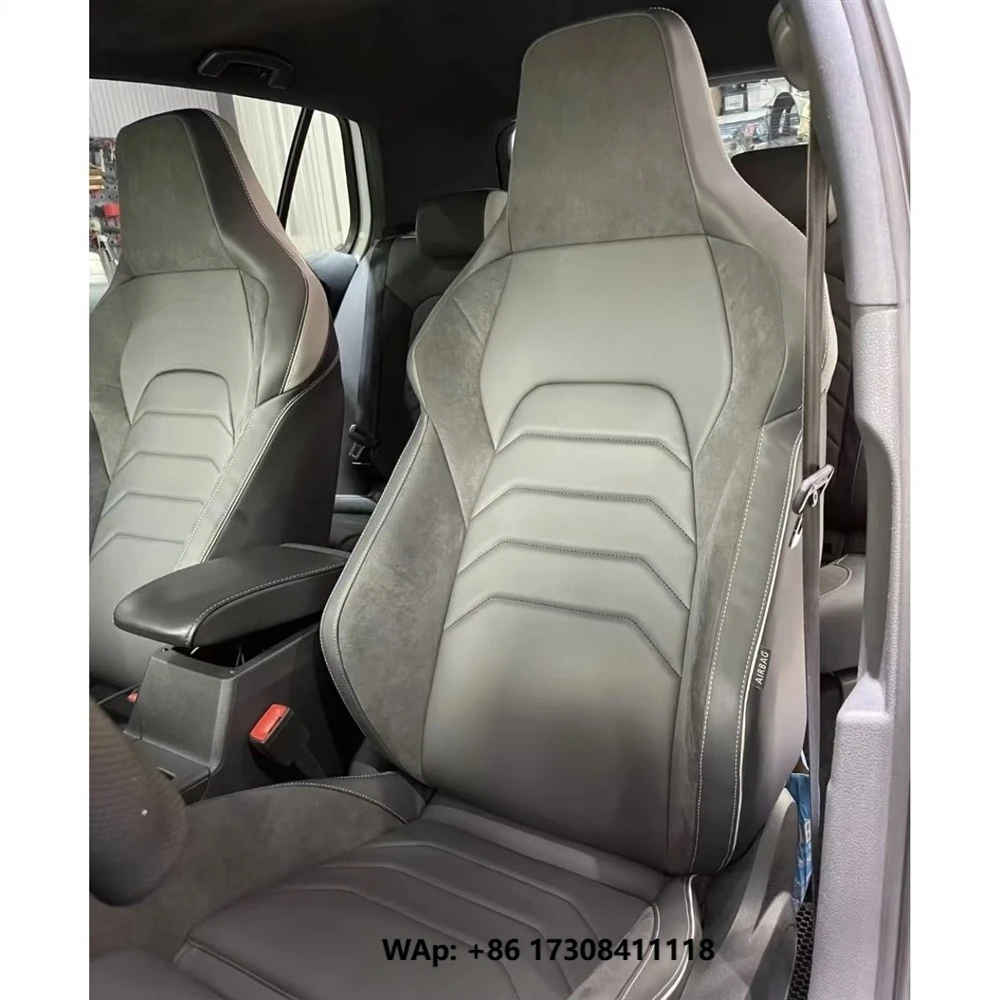 

Car Seat Cover Upgrade for vw Golf 8 Mk8 2021 2022 2023 2024 2025 2026 Breathable Leather 5 Seats Cushion