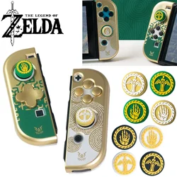 Zelda Tears of The Kingdom Thumb Stick Grip Cap para Nintendo Switch/OLED Joy-Con Lite Controller Key Sticker Case