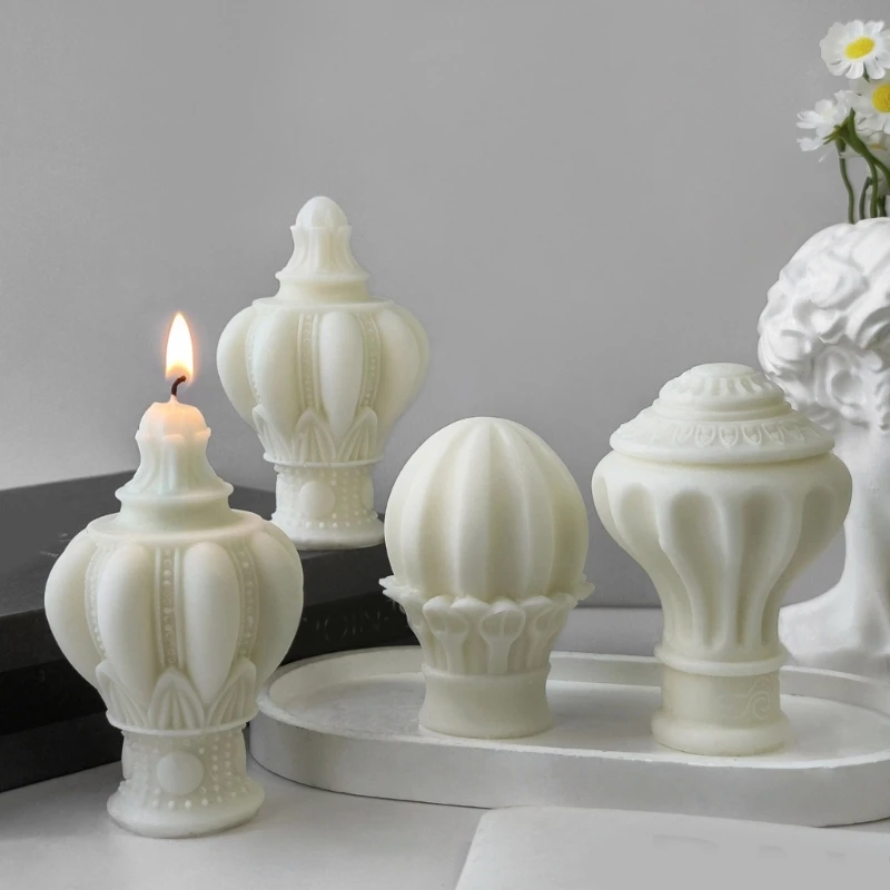 Roman Column Molds DIY Silicone Resin Cake Wax Art Craft Soap Making