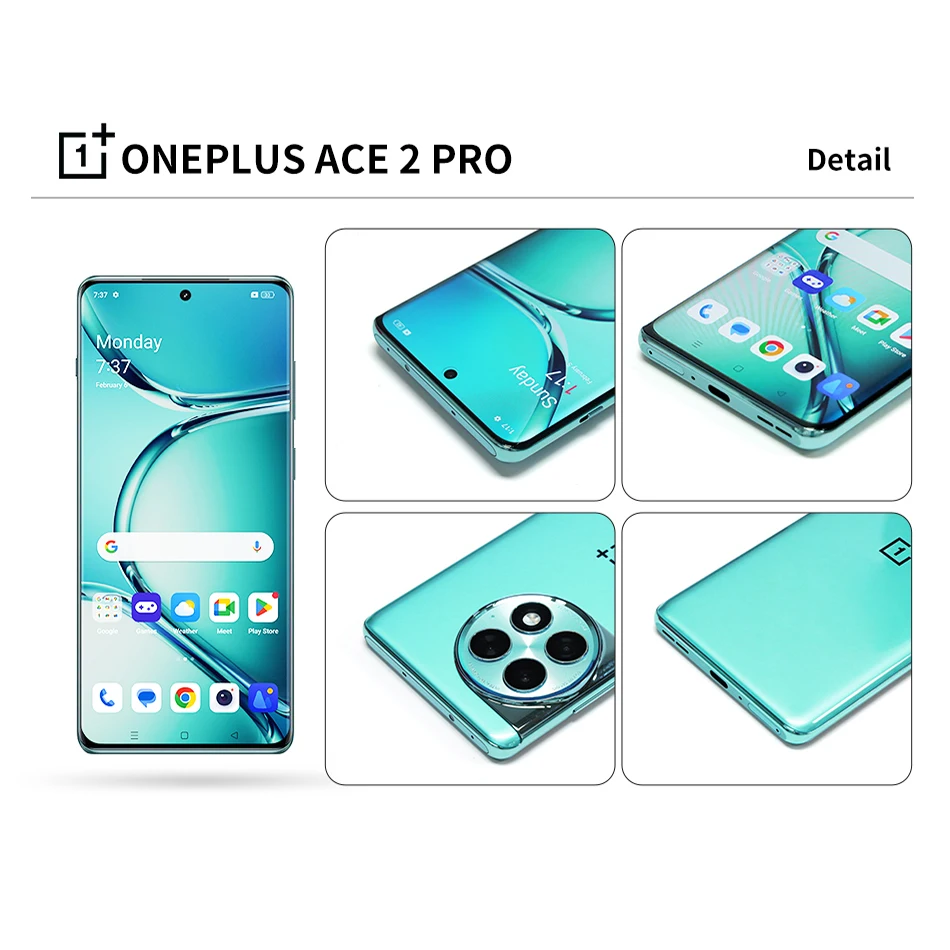 Oneplus-smartphone ACE 2 Pro 5G, Rom Global, Snapdragon 8 Gen 2, Pantalla AMOLED de 6,74 pulgadas, 120Hz, batería de 5000mAh, carga SUPERVOOC de 150W