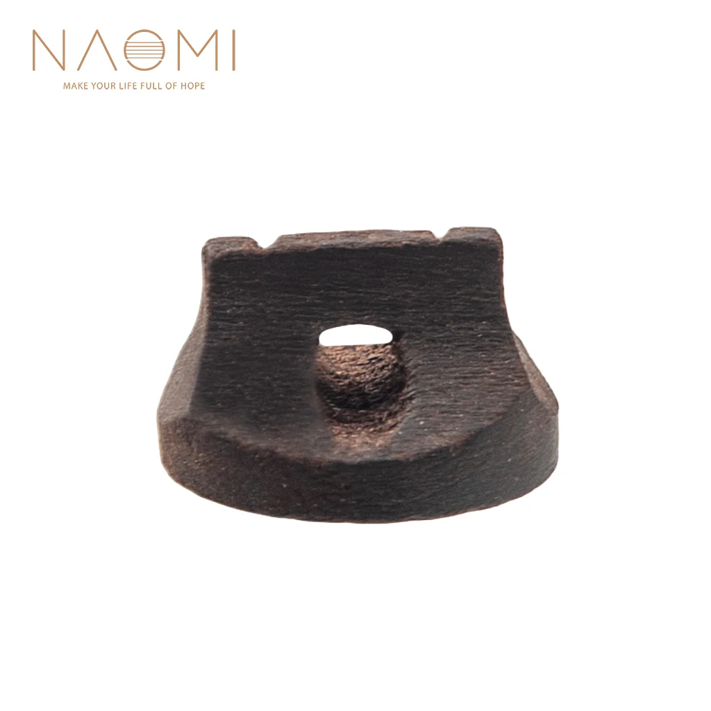 

NAOMI Erhu/Urheen Perform Bridge Maple Erhu Bridge String Instrument Accessory Chinese Traditional Instruments Parts Black Color