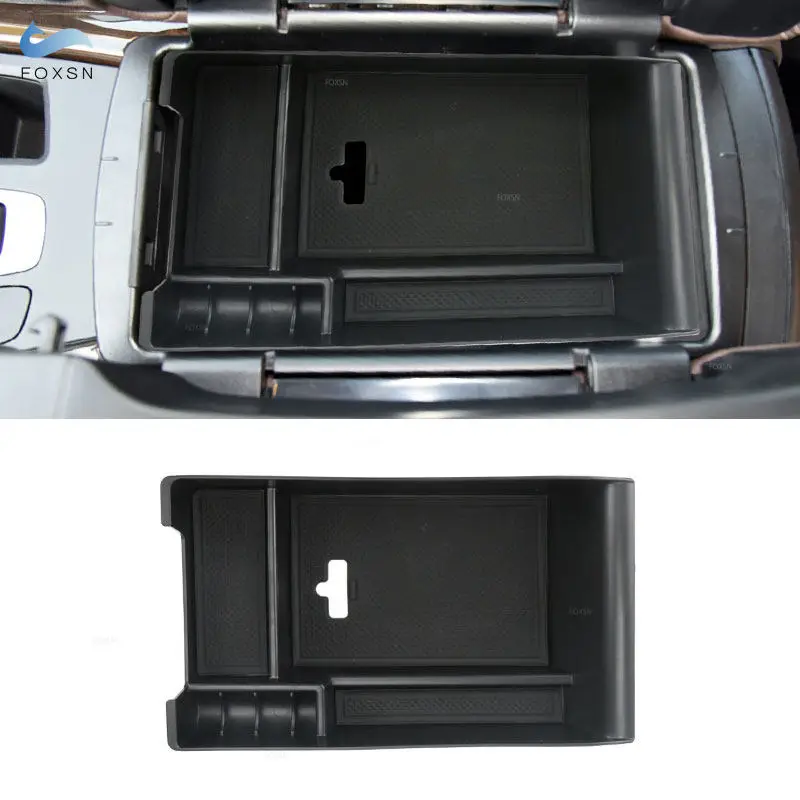 For BMW X5 E70 X6 E71 2014 2015 2016 2017 2018 ABS Car Interior Central Console Lid Armrest Storage Box Container Glove Box Case