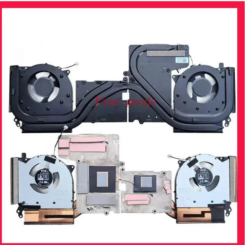 New Original Laptop CPU GPU Cooling Fan With Heatsink FOR Lenovo Legion 5-15ACH6H 82JU 5H40S20310/1/2/448/9