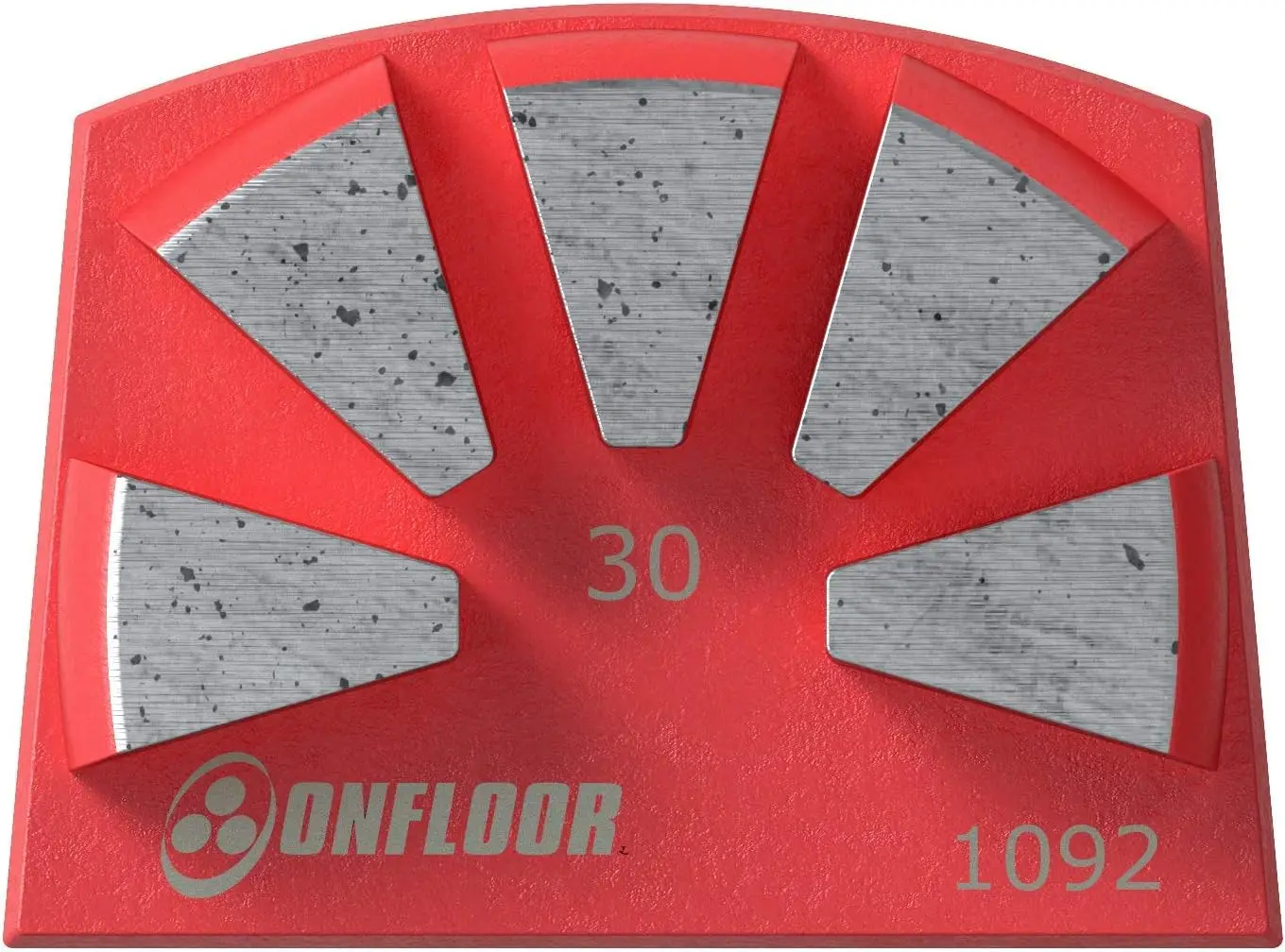 Onfloor® 30 Grit Xt5-Segment Concrete Diamonds, Fits All Onfloor Floor Grinder, Polisher, Edger Machine Quick Change Drivers.