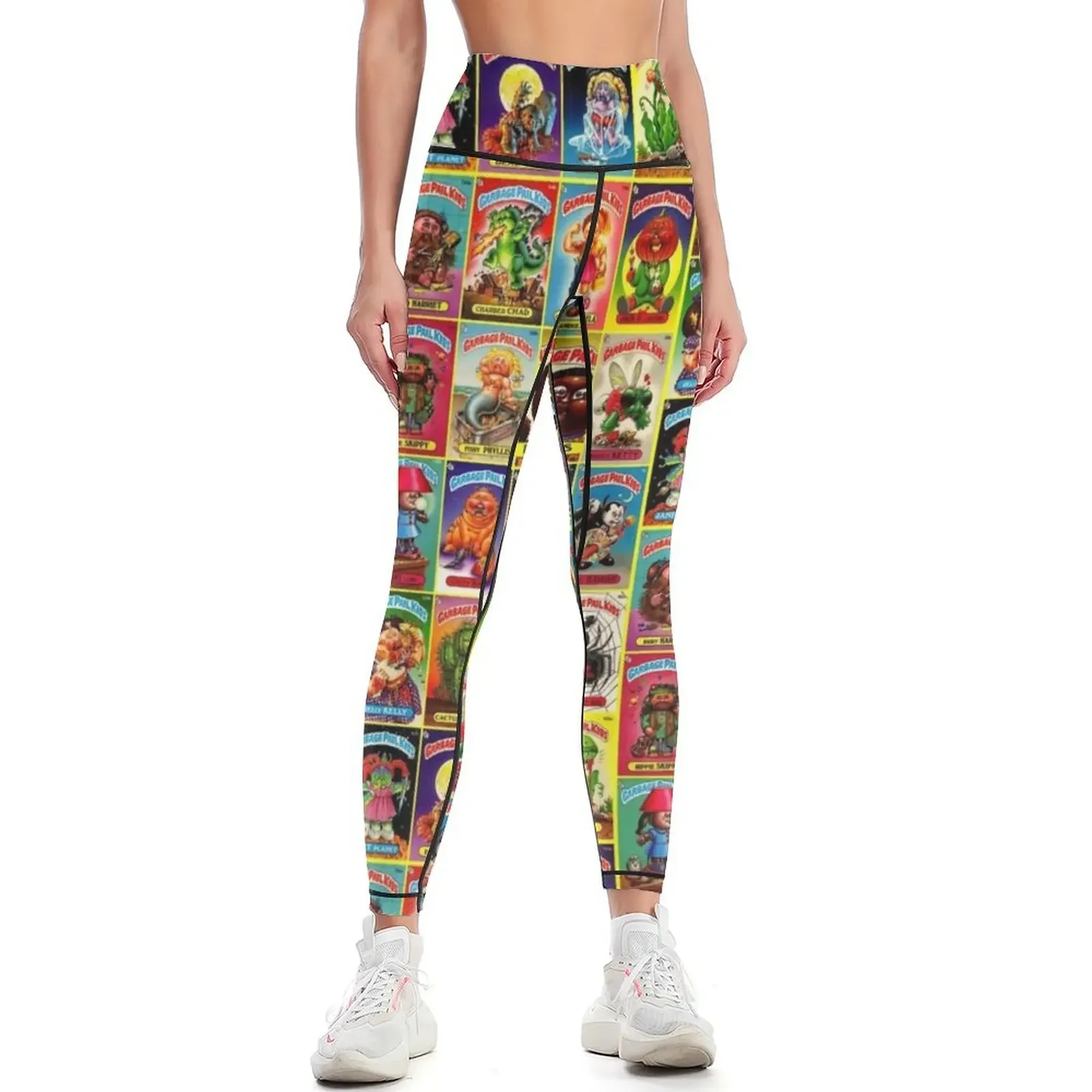

Garbage Pail KIds Leggings push up legging Sports female Golf wear gym clothing Womens Leggings