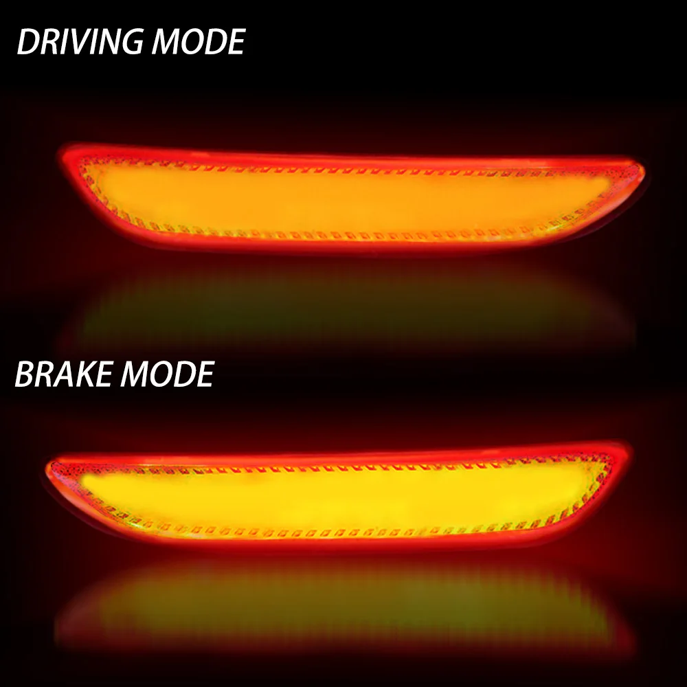 For TOYOTA SIENTA 2016 Rear Bumper Light Left Right Tail Brake Stop Lamp DRL Reflector Lights Assembly