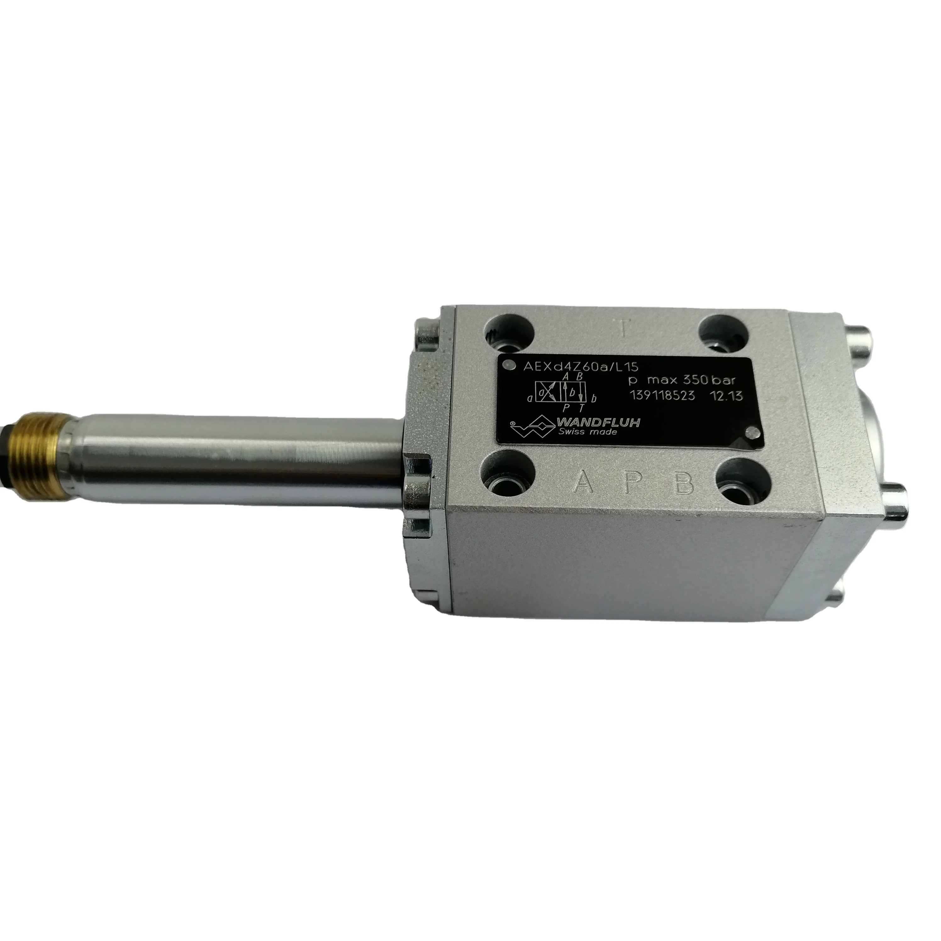 

WANDFLUH Solenoid Operated Poppet Valve AEXd4Z60a/L15