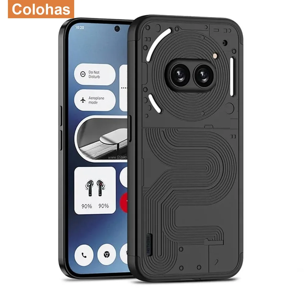 New for Nothing Phone2A Phone Case Phone2a Protective Case Matte Splicing Three Section Anti Drop Case Anti Drop Phone Cases