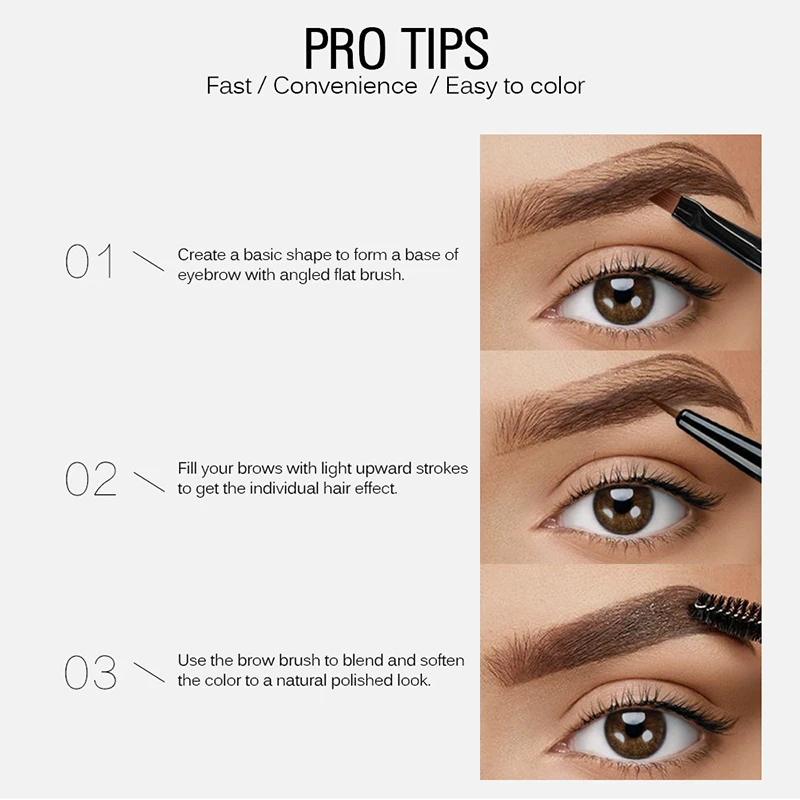 1pcs 10ml Peel Off Eye Makeup Permanent Eye Brow Tattoo Tint Long-lasting Waterproof Dye Eyebrow Gel Cream Make Up Cosmetics