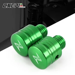 NEW Motorcycle M10*1.25 CNC Mirrors Hole Plug Screws Caps Cover Bolts For Kawasaki Z400 Z650 Z750 Z800 Z900 Z1000 Accessories