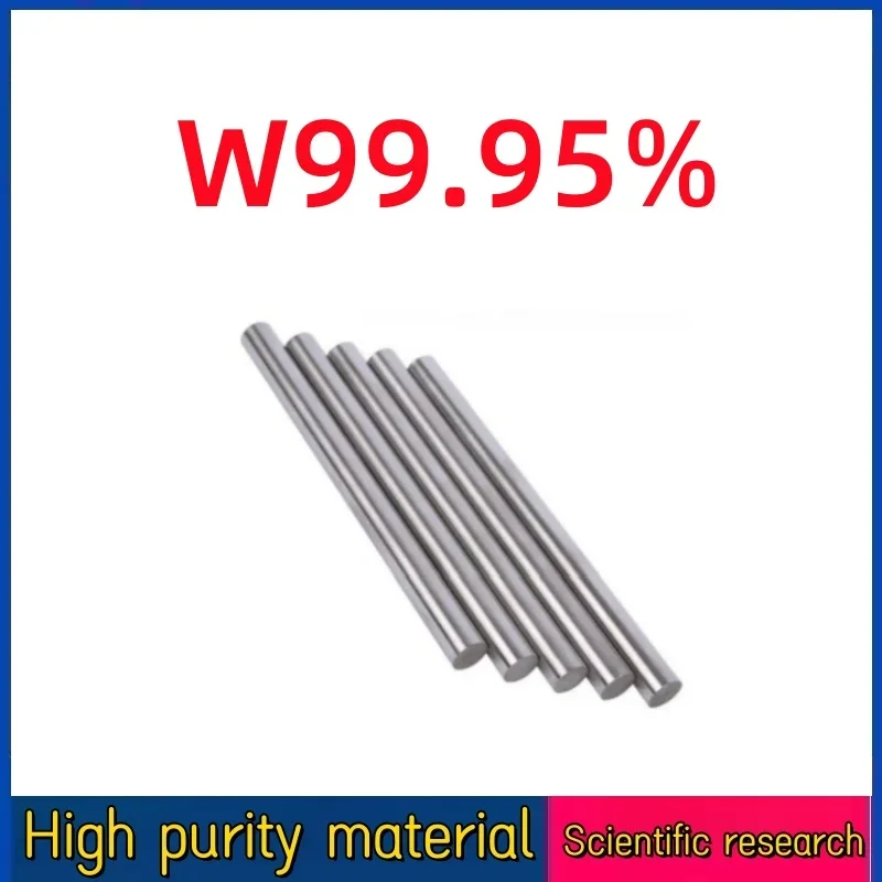 

1piece Length 100mm High Purity Tungsten Rod Tungsten Needle Φ4.0-20mm Tungsten Electrode W99.95%