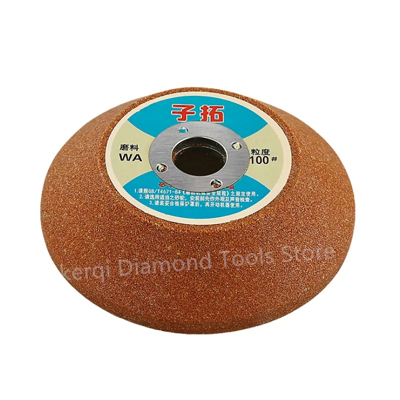 Weißes Korund-Schleifrad, Tasselform, Durchmesser 97 mm, Diamant-Schleiftopf, Schleifscheibe, Schleifscheibe für Hartmetall – Detail 8