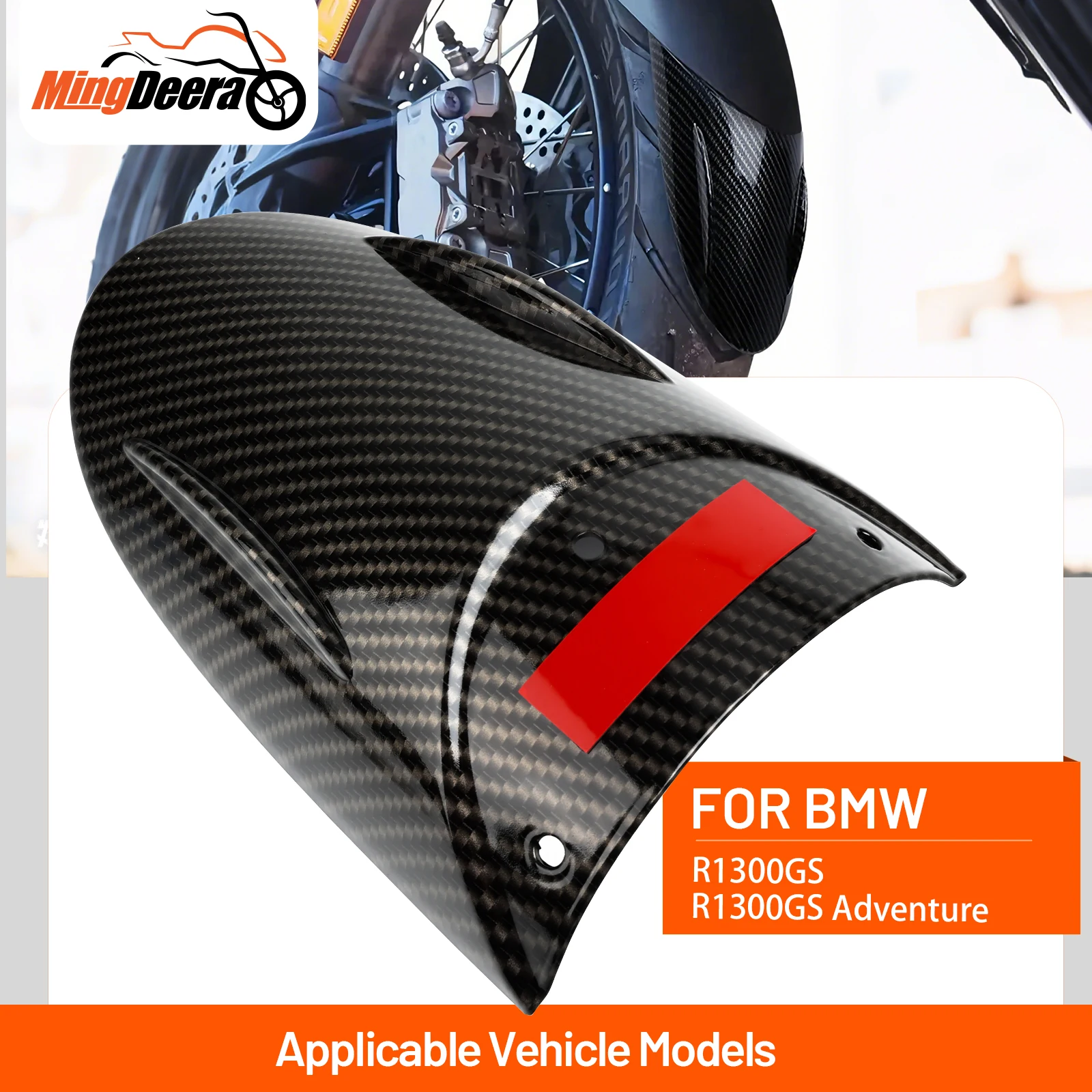 

Motorcycle Front Mudguard Fender Protection Parts For BMW R1300GS 2023-2024 R1300GS Adventure 2023-2024 Mudguards Splash Guard