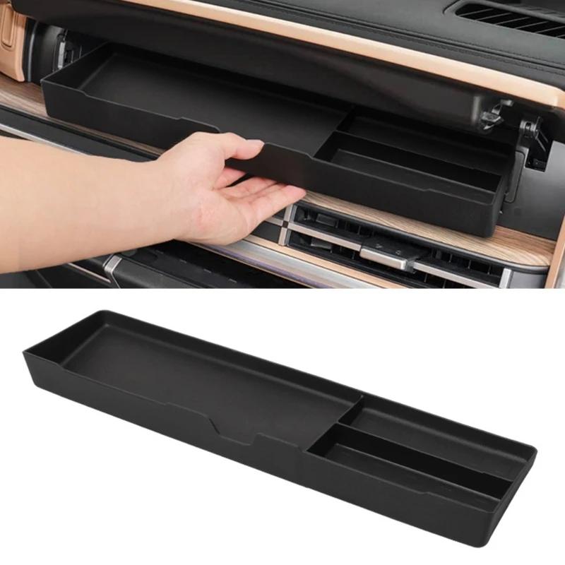 

H3CE Strong TPE Автомобильный ящик для хранения Органайзеры Лоток для ящика автомобиля для использования в транспортных