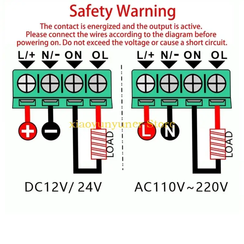 P9JB 12V 24V 110V-220V LED Digital Time Delay Module Countdown Timer Relays 0-999s/min/hour Open Timer Control Module