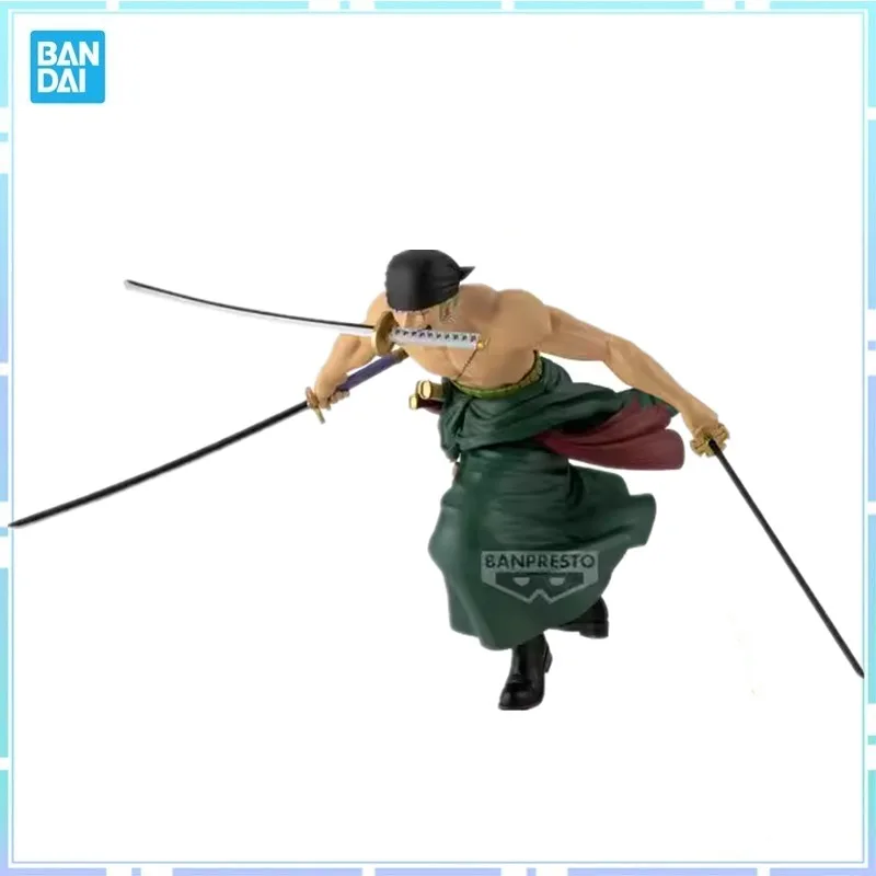 

Bandai Original Banpresto Anime One Piece Grandista Roronoa Zoro II PVC Action Figure Model Collectible Toy Gifts