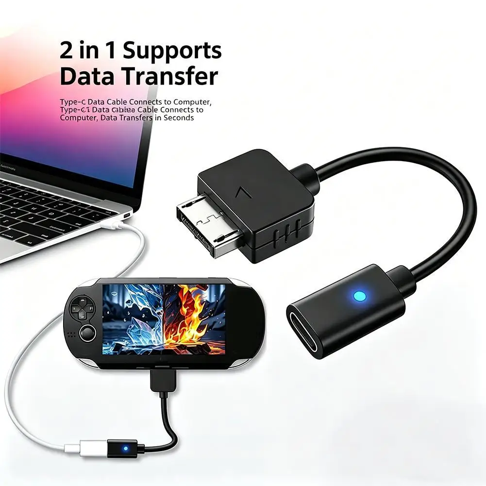 Кабель-usb-c-для-контроллера-playstation-vita-1000-адаптер-для-зарядки-type-c-со-светодиодной-индикацией-шнур-питания-для-консоли-ps-vita-1000