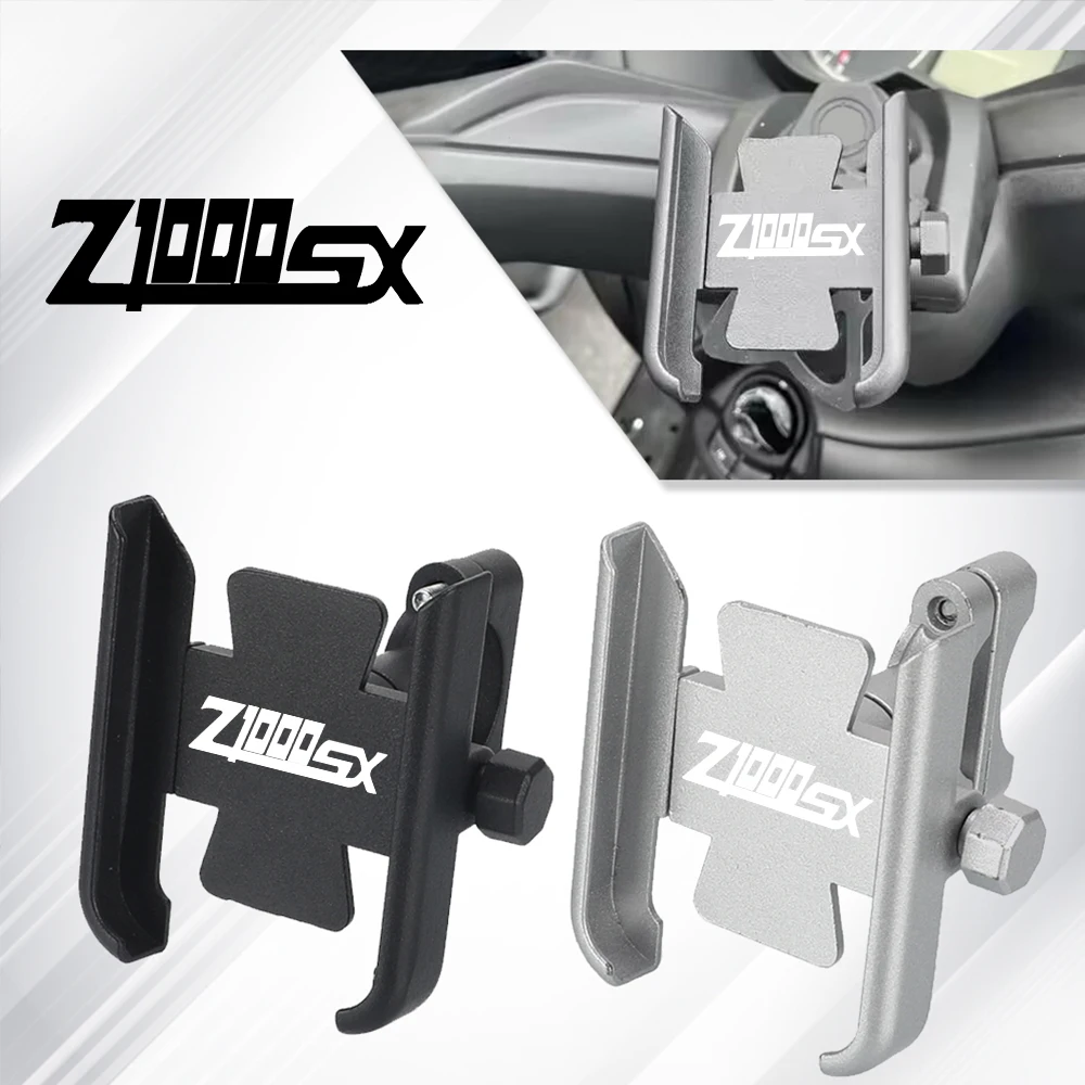 

For KAWASAKI Z1000SX Z 1000SX 1000 SX 2017-2024 2023 2022 Motorcycle Accessories Handlebar Mobile Phone Holder GPS Stand Bracket