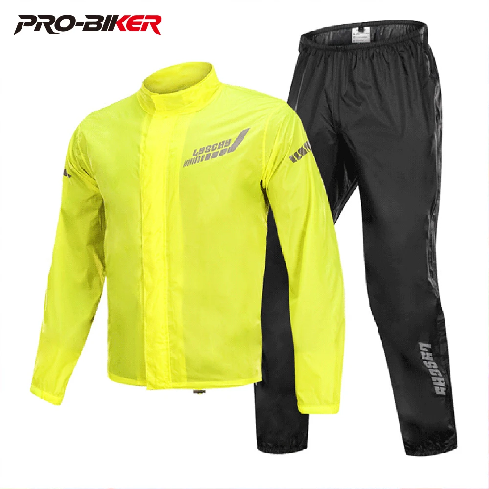 

Motorcycle Raincoat Men's Separate Riding Suit Against Rainstorms Reflective Motorcycle Travel Equipment Knight Rain Pants