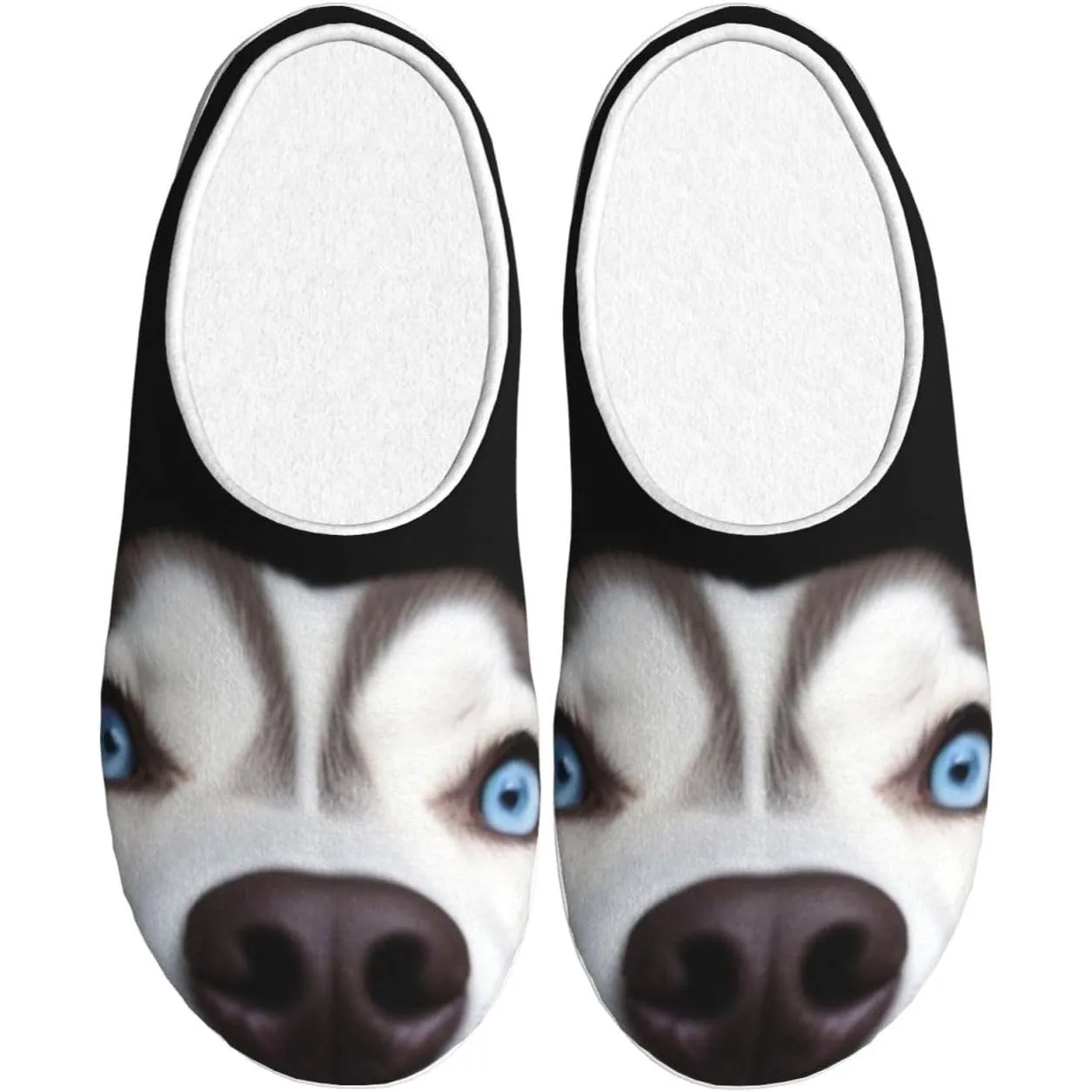 

Женские уютные тапочки Husky Dog, домашние и уличные домашние тапочки из мягкого хлопка с противоскользящей подошвой