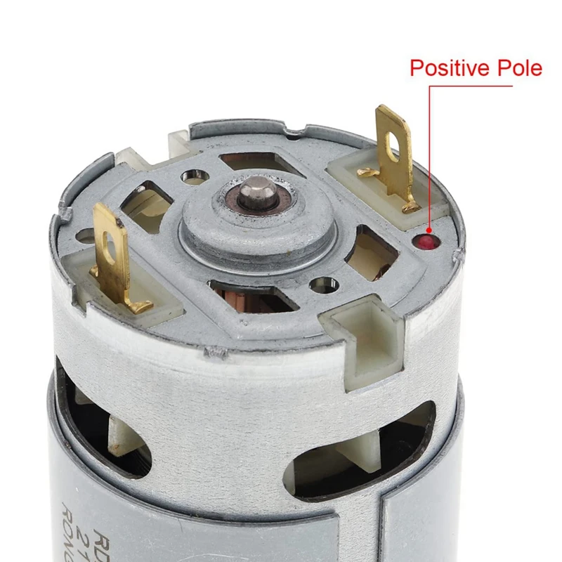 RS550 DC Motor 8.2Mm 14 Teeth Gear Mini Motor 21V 29800RPM Electric Saw Motor For Reciprocating Rechargeable Hand Saw