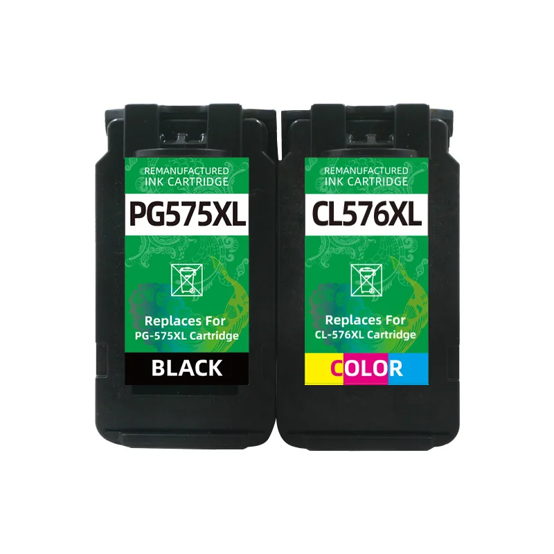 Cartucho de tinta de repuesto pg575 cl576, PG-575 para impresora canon pixma, TS3550i, TS3551i, TR4750i, TR4751i